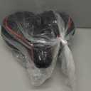 Oversized Bike Seat for Peloton Bike & Bike+, Comfort Seat Cushion Compatible with Peloton, Road or Exercise Bikes, Bicycle Wide Saddle Replacement for Men & Women, Accessories for Peloton (Red)