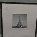 upsimples 18x18 Picture Frame, Display Pictures 8x8 with Mat or 18 x 18 Without, Wall Hanging Square Frames, Black, 1 Pack