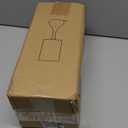 Mid Century Modern Droplet Table Lamp,Touch Control & 3-Way Dimmable,No Assembly Required Cylinder Shade,Black Vintage Farmhouse Bedside Lamp for Bedroom,Nightstand,Living Room,Office