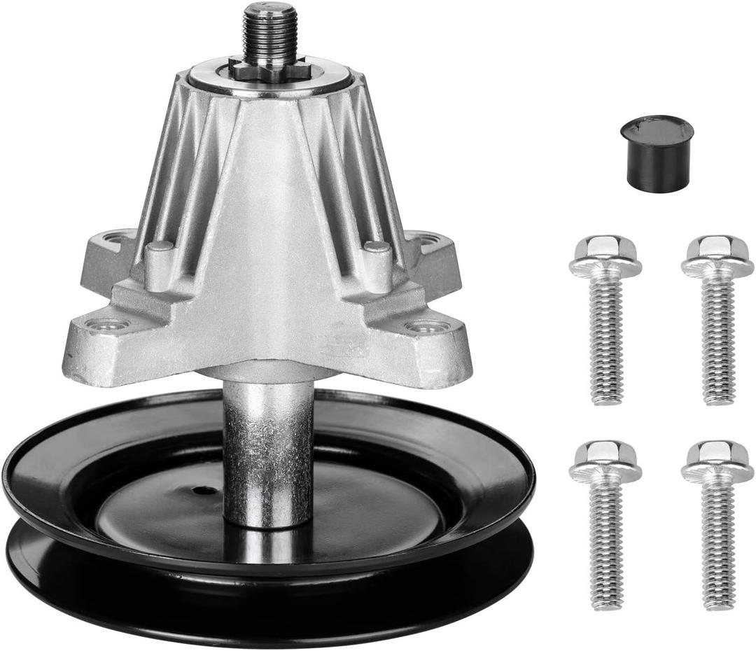 Belleone 918-04822B Spindle Assembly Fits for Craftsman Cub Troy Bilt Pony Bronco 42" Mower Deck Tractor, Come with All Mounting Hardware Include Threaded Bolt, Replace 918-04822A 618-04822