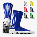 Lux Dual Grip Socks - Soccer Grip Socks for Men and Women. GripArray Performance & Comfort S