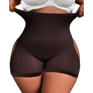 VENDAU Butt Lifting Shapewear for Women Butt Shaper Body Shaper Tummy Control Butt Lifter Panties for Women But Crossdresser (Black, XXL)