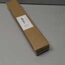 ENJOYBASICS No Drill Curtain Rods for Window 28 to 47 Inches, 5/8 Inch Diameter Renter Friendly Drapery Rod with Adhesive Brackets without Drilling, Adjustable from 27 to 52 Inches, White