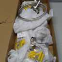 5-Pieces Brushed Nickel Bathroom Accessories Set, Stainless Steel Bathroom Hardware Set, Bath Towel Bar Set, Towel Racks for Bathroom Wall Mounted.