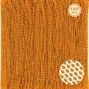 120Pcs Orange Mardi Gras Beads Necklaces, 33 Inch Orange Halloween Party Favors, Halloween Bead Necklaces Festival Accessories for Trick or Treat Parade Mardi Gras Favors Holiday Party Supplies