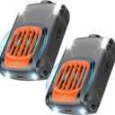 Ultrasonic Mice Repellent Indoor, 2 Pack Rodent Mouse Repellent Plug in, Electronic Rat Pest Bat Deterrent with 4 Strobe Lights, Rodent Repellent for Car Engines, House, Garage, Barn, Kitchen, Attic