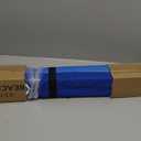 Duerer Beach Umbrellas, 8.5FT Beach Umbrella for Sand with Anchor Heavy Duty Windproof, Height Adjustable Tilt Iron Pole, Portable Beach Umbrella with Carrying Bag for Beach, Patio Garden Outdoor (1-Dark Blue Gradient)