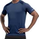 Boyzn 1, 3, 5 or 7 Pack Men's Workout Running Shirts, Dry Fit Moisture Wicking T-Shirt, Gym Athletic Short Sleeve Tee Shirts (M)