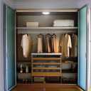 Good Earth Lighting Rechargeable Lithium ion Battery LED Motion-Activated 7-Inch Round Closet Light - White - 25W Incandescent Equivalent - 4000K - Motion Sensing up to 15 ft