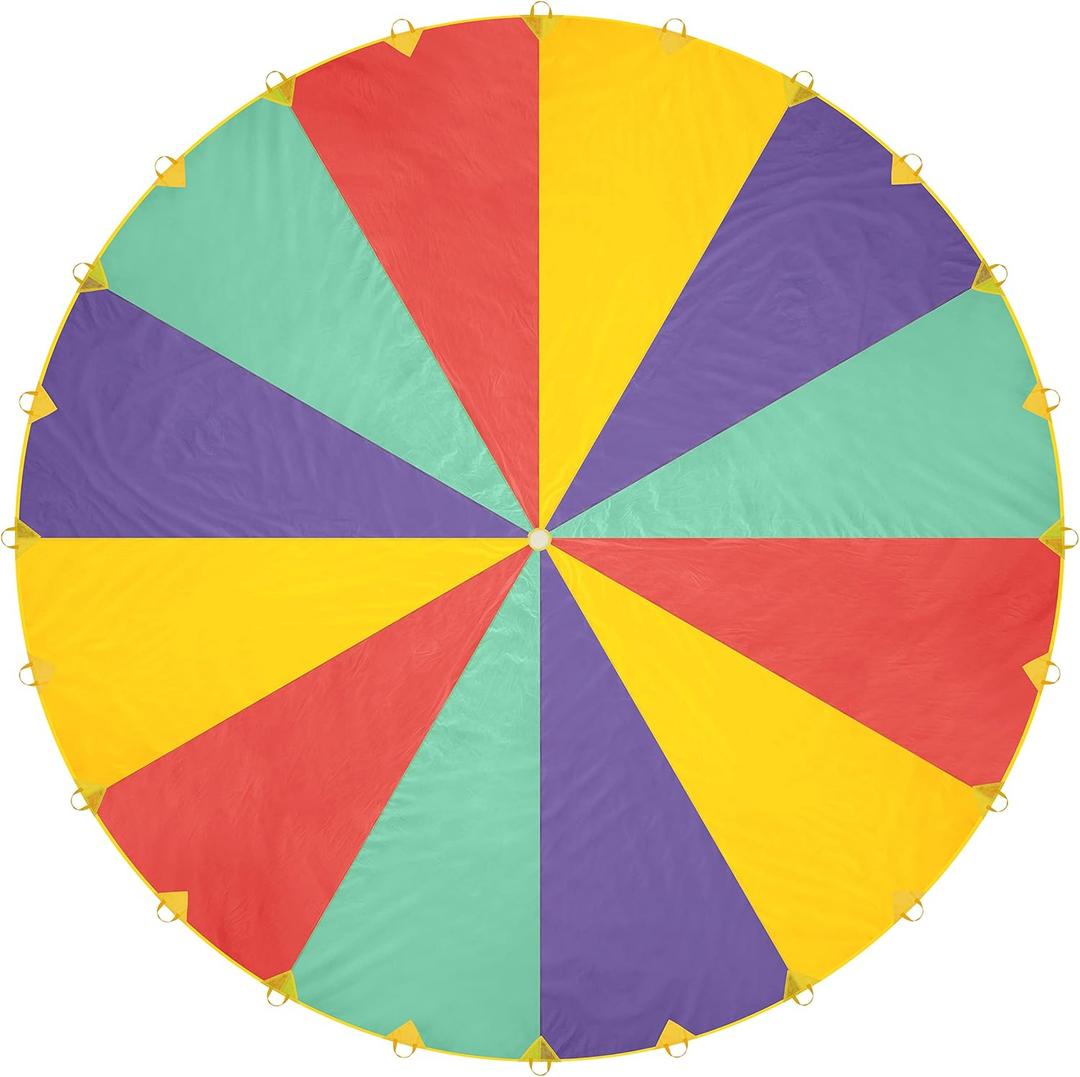 THE TWIDDLERS Rainbow Parachutes 12FT/ 20FT