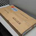 Laptop Desk Adjustable Desk Small Standing Desk Home Office Desks for Small Spaces Portable Desks Table for Bedrooms,Mobile Rolling Computer Work Desks on Wheels (Rustic)