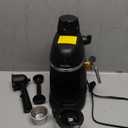 Coffee Machine, 3.5 Bar Espresso & Cappuccino Machine with Steam Wand, Compact Design Coffee Maker for Latte, Safety Lock & Tritan Cups, 800w, Black