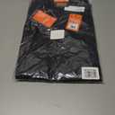 Mens Everyday Straight Leg Pant with 6 Pockets Standard (Black)