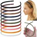 3 x 10 Pcs Plastic Headbands for Women Girls, Head Bands for Women's Hair Accessories Thin Headbands for Women Girls Teens,Style-1