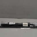 Spring Tension Curtain Rod 28 To 48 Inch Adjustable Expandable Black Tension Rod 7/8" Shower Curtain Rods No Drilling Spring Loaded Curtain Rod for Windows Bathroom Closet Kitchen Bedroom Doorway Door