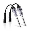 2PCS Spark Plug Tester, Engine Ignition Coil Tester Straight Boot Ignition Test Spark Plug Light Checker Automotive Spark Tester for Automotive Car Lawnmower Internal External Engine