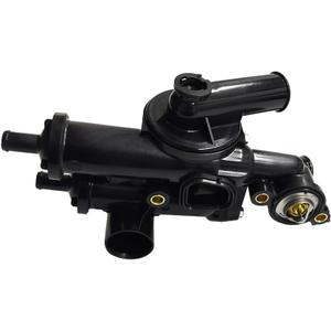 REVO 68003582AB Engine Coolant Thermostat Housing Assembly Replacement for Dodge Journey Caliber Avenger Chrysler Sebring 200 Jeep Patriot Compass 1.8L/2.0L/2.4L 2007-2020