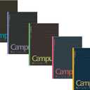 KOKUYO Campus Todai Series Pre-Dotted Notebook, Semi B5 Pre-Dotted-Line 30 Sheets-60 Pages, Pack of 5 Limited Dark Colors 5 Notebooks (7mm).