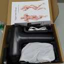 APHERMA Massage Gun, Muscle Massage Gun for Athletes Handheld Electric Deep Tissue Back Massager, Percussion Massage Device for Pain Relief with 30 Speed Levels 9 Heads Black