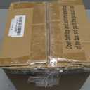 Hummingbird Feeder, Auslar 26 Ounces Glass Hummingbird Feeders for Outdoors Hanging Ant and Bee Proof, Ant Moat & 5 Flower Feeding Ports, Rustproof, Leakproof, Netted Flower Bud Shape Bottle, Red