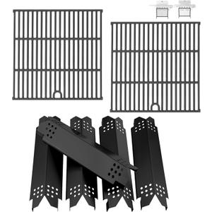 Replacement Parts for Nexgrill 5 Burner 720-1046 720-1046A, Cooking Grate and Heat Shield Kit for Nexgrill 720-1046 Grill Parts 720-1046A for Nexgrill Replacement Parts 5 Burner