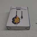 DEWENWILS 5-Outlet Power Strip, 25FT Heavy Duty Extension Cord, 14/3 SJTW, Industrial Power Strip for Garage, Workshop, 15A Circuit Breaker, Swivel Safety Covers, (Yellow+Black)