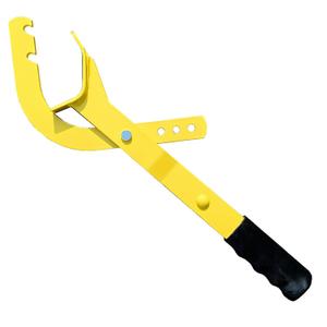 Heavy Duty Fence Stretcher Tool for Chain Link, Fence Puller Tool for Easy One Person Operation, Adjustable Pull Range, Fits 1-3/8" to 4" Posts