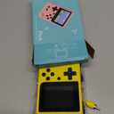 Retro Handheld Games Console, Built-in 400 Video Games,Mini Portable Video Gaming Player with 3.0 Inch IPS Screen, Rechargeable Battery (Yellow)