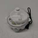 Elite Gourmet EGC-007## Rapid Egg Cooker, 7 Easy-To-Peel, Hard, Medium, Soft Boiled Eggs, Poacher, Omelet Maker, Auto Shut-Off, Alarm, 16-Recipe Booklet, White