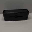 Bates- Cable Management Box, Small, Cable Organizer Box, Cord Organizer Box, Cable Box Organizer, Cord Management Box, Cord Hider Box, Cord Box for Wires on Floor, Power Strip Cover Box Baby Proof