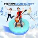2 x JoySpark Kids Bluetooth Headphones, Lightweight Wireless Headphones for Kids, 85/94dB Volume Limited, 60 Hours Playtime, Bluetooth 5.3, Over-Ear Toddler Headsets with Built-in Mic-Blue