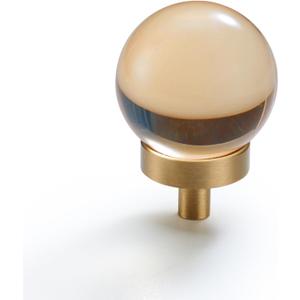 5 Pack Champagne Crystal Cabinet Knobs  Brushed Brass Round Pulls for Modern Dresser, Kitchen, Bathroom & Bedroom Drawers 5 Pack Champagne Crystal Cabinet Knobs  Brushed Brass Round Pulls for Modern Dresser, Kitchen, Bathroom & Bedroom Drawers