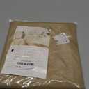 Faux Linen Rectangle Tablecloth Waterproof 48x72 inch Table Cloth Stain and Wrinkle Resistant Washable, Decorative Fabric Table Cover for Dining, Kitchen, Wedding and Parties, Coffee