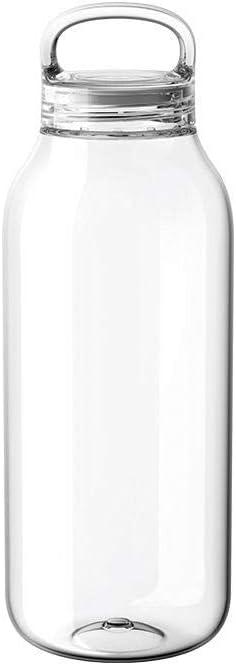 KINTO 20391 Water Bottle, 16.9 fl oz (500 ml), Clear, Lightweight, Dishwasher Safe, My Bottle (17 Ounces)