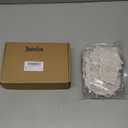 Hanaive 136 Pcs Chenille Letter Patches Self Adhesive Stickers for DIY Cute Smile Face Heart Rainbow Patches for Clothing Backpacks Bags Jackets Hat Decoration (Floral Style, Pale Yellow Color)