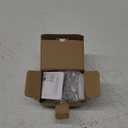 Heavy Duty Stainless Steel Towel Hooks, Wall Mounted Square Robe Hooks for Bathroom, Kitchen, Bedroom, Hotel Brushed Nickel 2 Pack