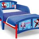 Delta Children Plastic Toddler Bed, Spidey and His Amazing Friends