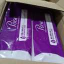 Poise Incontinence & Postpartum Pads for Bladder Leaks, 6 Drop Ultimate Absorbency, Long Length, 90 Count