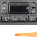 16256018 A/C Heater Climate Control Module Compatible with 1997-2004 C5 Corvette 5.7L V8 HVAC Control Replaces 09352181 16254311 1626603