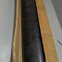Under Deck Drainage System 50FT x 40IN, Fits 12" & 16" Joist Spacing | HDPE Waterproof Deck Drainage Membrane, Black Under Deck Rain System for Patios & Pool Decks