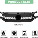 Grille Compatible For Honda Civic Type R Style Front Bumper Grill 2016 2017 2018