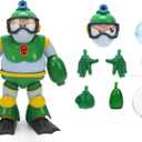 Jada Toys Mega Man Wave 3 Bubble Man Action Figure 1:12 Deluxe Scale 6" Tall, Fully Articulated, Collector Packaging