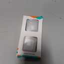 Amizee 2 Pack Compatible with Apple Watch Case 40mm Series 6/5/4/SE with Built-in Screen Protector, Hard PC Case Straight Edge Ultra Thin Anti-Scratch Protective Cover for iWatch 40mm (Silver/Clear)