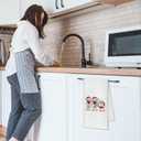 Christmas Wine Kitchen Towels, Funny Wine Gifts Dish Towels Tea Towels for Kitchen, Gifts for Wine Lovers Hand Towels for Bathroom, Wine Gifts for Women Men, Wine Kitchen Decor, 16x24 Inch