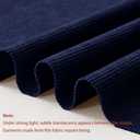Royal Blue Corduroy Fabric by The Yard, 60" Wide Upholstery Fabric 1 Yard | 16-Wale Corduroy Fabric, 10% Stretch, Machine Washable, Cut And Sew Easily, For Pillow Covers Sofa Upholstery DIY