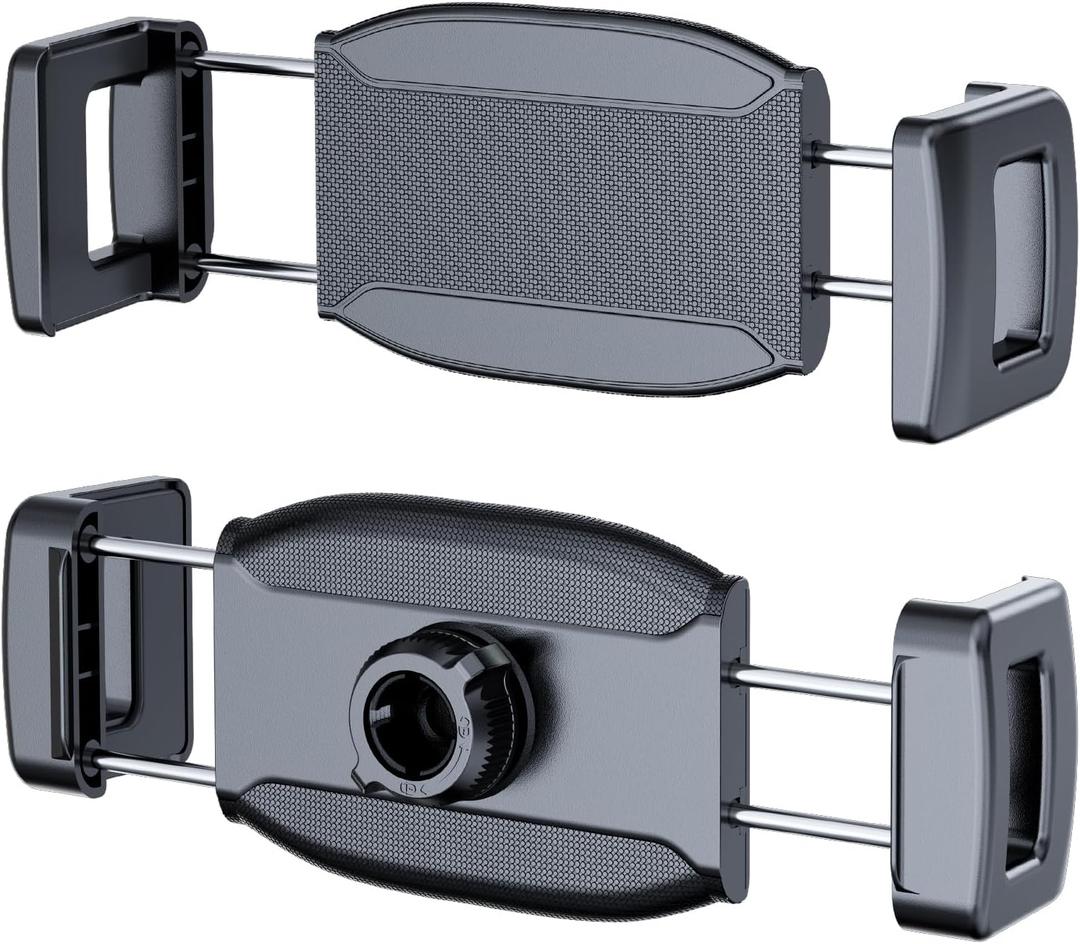 eSamcore Enlarge Tablet Clamp, 1.57(40mm) Depth Mount Clips for Thick Case Fit 17mm Ball Joint Car/Desk/Bed/Floor Tablet Stand Holder Mount Compatible with 6"-12.9" iPad/Tab/Foldable Phone