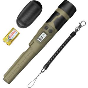 New Metal Detector Pinpointer for Adults Kid -Fully Waterproof Handheld Metal Detector Wand with LCD Screen, High Accuracy Pinpointer for Adults & Kids, 3 Modes