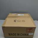 HuixuTe Modern Semi Flush Mount Ceiling Light, 3-Light Black Close to Ceiling Light Fixture with Cognac Glass Shade for Bedroom Living Room Entryway