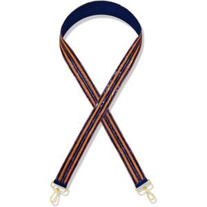 Game Day Sequin Beaded Purse Strap Replacement Red Blue Crossbody Shoulder Bag Strap for Stadium Approved Clear Bag
