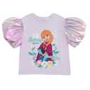Disney Frozen Princess Anna Birthday Toddler Girls T-Shirt Lavender 5T
